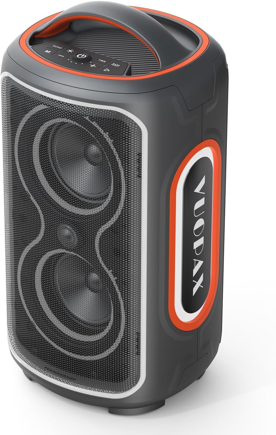 Portable Bluetooth Speaker, 240W Peak Power with Deep Bass, 24-Hour Playtime, IP65 Waterproof, RGB Lights, TWS Pairing & Fast Charge - Ideal for Outdoor, Beach, Camping